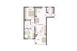 Etagenwohnung Reinbek / Neuschönningstedt Reinbek - 3 Zimmer, 96 m&sup2;, 1.344&euro; | Angebot:25666049