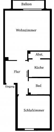 Zw. EKZ Herold-Center - Willy-Brandt-Park - Charmante Wohnung mit Balkon - 1.OG - TG-Platz möglich