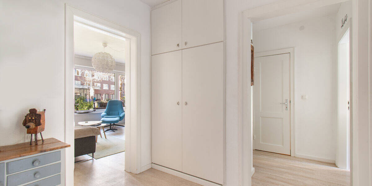 Etagenwohnung Hamburg Hoheluft-West - 2 Zimmer, 60 m&sup2;, 390.000&euro; | Angebot:25927415