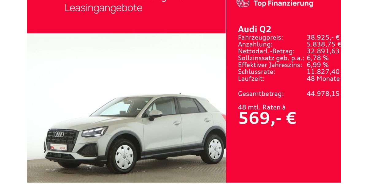 Audi Q2 5.448 km 37.925 &euro; Seevetal 21217