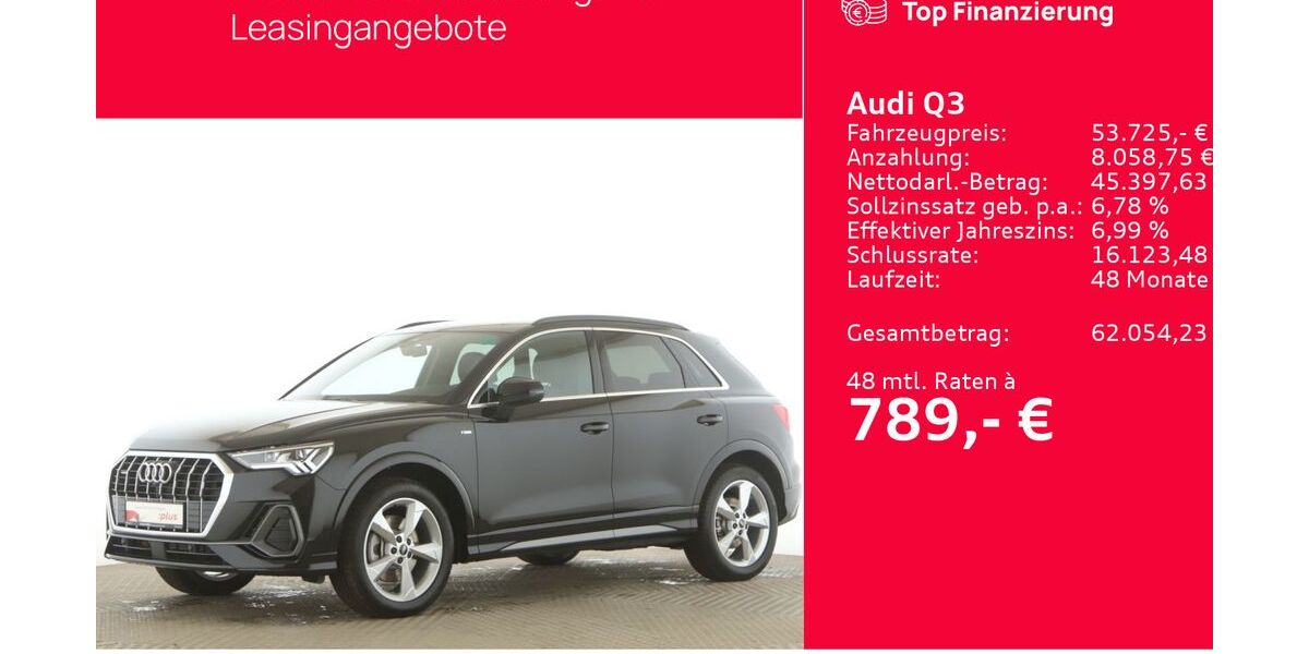 Audi Q3 3.734 km 52.878 &euro; Seevetal 21217