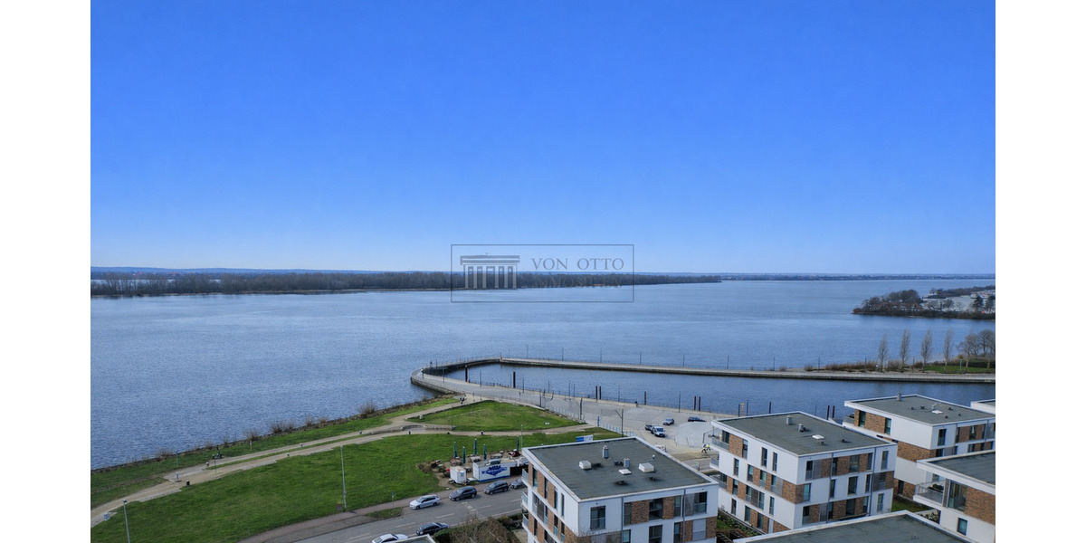 Einzigartiger Elbblick- Exklusives Penthouse in Wedel 2 zimmer