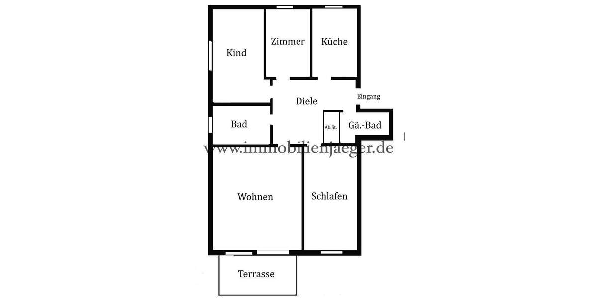 Kohfurth in 2.Hausreihe - helle Eckwohnung im Hochparterre mit Terrasse - 2x Bäder, EBK, TG möglich 4 zimmer