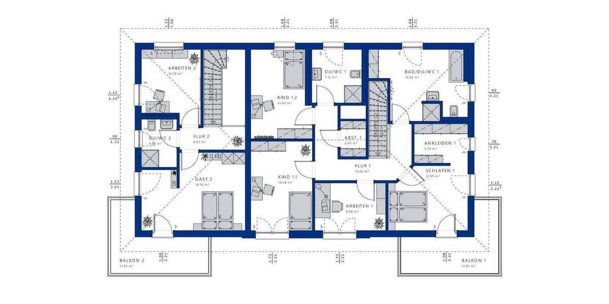 Mehrfamilienhaus, Wohnhaus Hamburg Wohldorf-Ohlstedt - 9 Zimmer, 304 m&sup2;, 2.045.400&euro; | Angebot:26730894