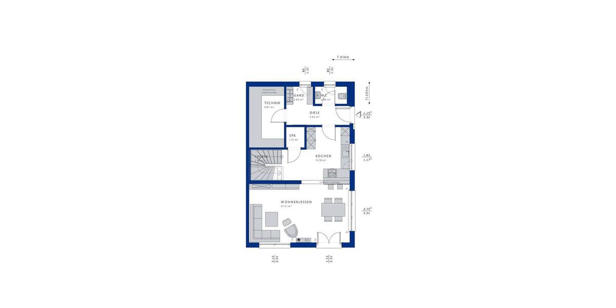 Doppelhaushälfte Ahrensburg - 5 Zimmer, 140 m&sup2;, 648.470&euro; | Angebot:26583692