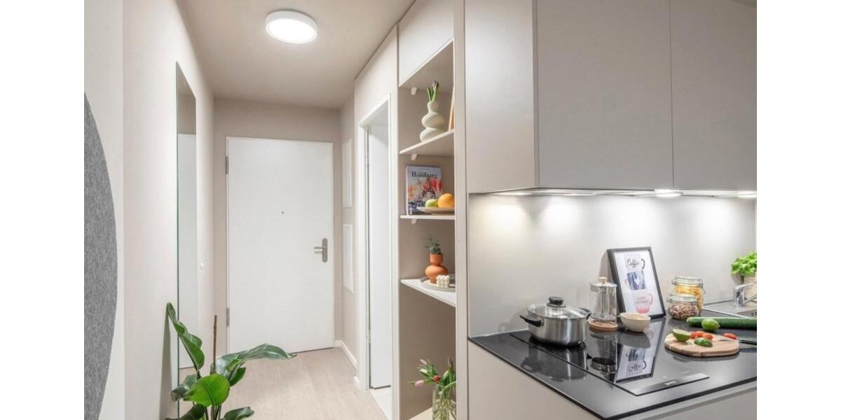 Etagenwohnung Hamburg Hamburg-Mitte - 1 Zimmer, 22 m&sup2;, 1.085&euro; | Angebot:26285167