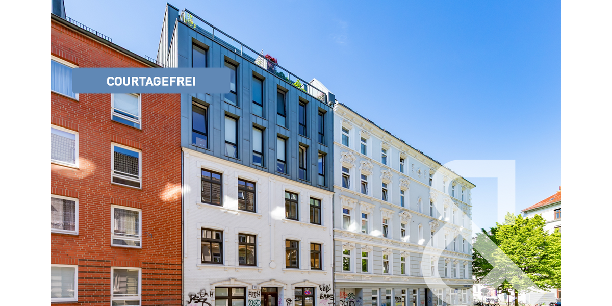 Etagenwohnung Hamburg Altona-Nord - 2 Zimmer, 48 m&sup2;, 398.000&euro; | Angebot:26817696