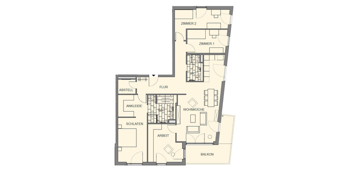 Etagenwohnung Hamburg Bergedorf - 5 Zimmer, 139 m&sup2;, 1.970&euro; | Angebot:26583177