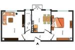 Etagenwohnung Hamburg Bahrenfeld - 2 Zimmer, 51 m&sup2;, 785&euro; | Angebot:24541570