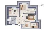 Etagenwohnung Hamburg / Duvenstedt Duvenstedt - 3 Zimmer, 61 m&sup2;, 276.000&euro; | Angebot:26388817
