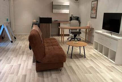 Möbilierte 1-Zimmer-Wohnung mit Küche und modernem Bad- 1 zimmer