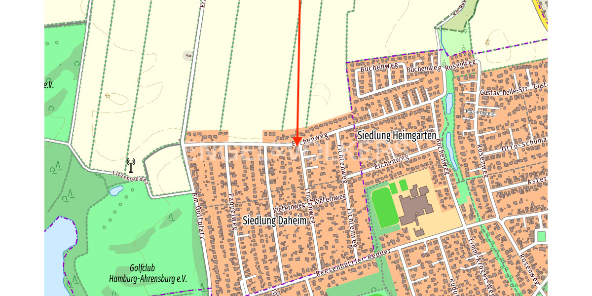 Mehrfamilienhaus, Wohnhaus Ammersbek Siedlung Daheim-Heimgarten - 8 Zimmer, 174 m&sup2;, 498.000&euro; | Angebot:25701558