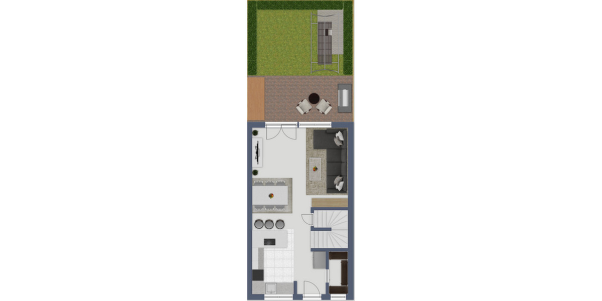 Reihenmittelhaus Hamburg Iserbrook - 5 Zimmer, 126 m&sup2;, 799.000&euro; | Angebot:25797861