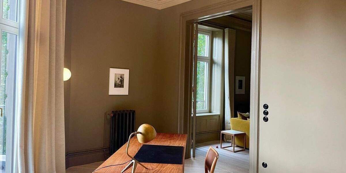 Etagenwohnung Hamburg Rotherbaum - 5 Zimmer, 205 m&sup2;, 5.900&euro; | Angebot:25089265