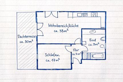 Wohnung Hamburg Barmbek-Süd - 2 Zimmer, 68 m&sup2;, 965&euro; | Angebot:24805245