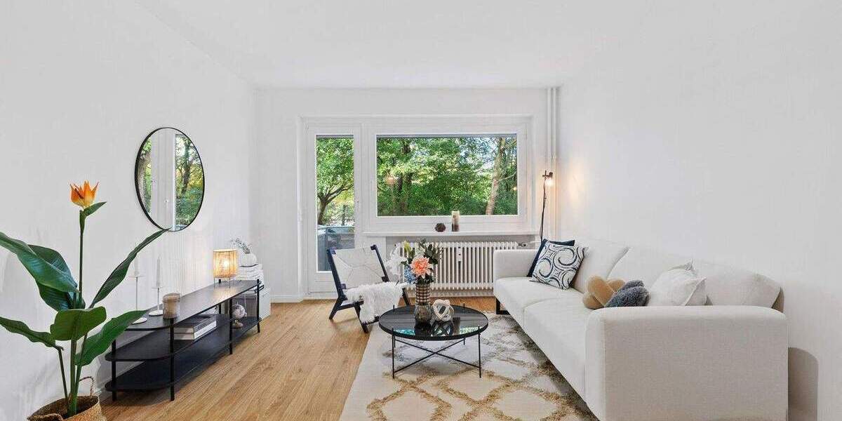 Wohnen am Wasser: Frisch sanierte 2-Zimmer-Wohnung am Eilbekkanal 2 zimmer