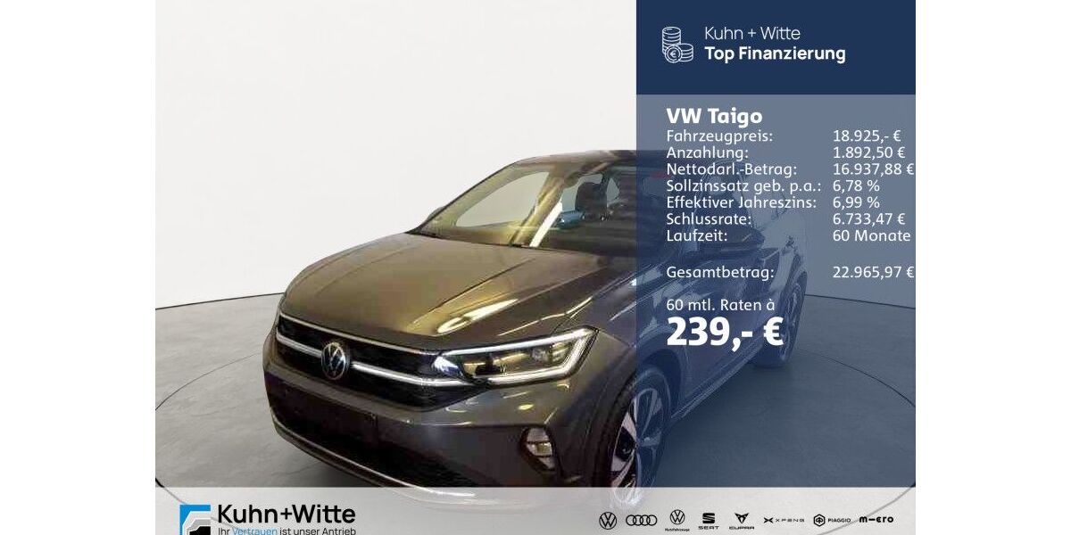 VW Taigo 57.057 km 18.925 &euro; Jesteburg 21266