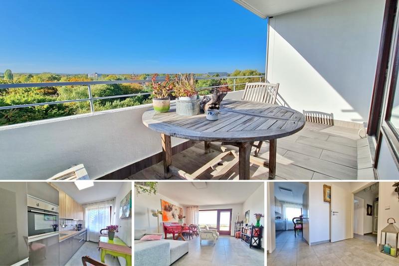 Hochwertig sanierte 3-Zimmer-Eigentumswohnung mit Sonnenloggia und traumhaftem Weitblick – direkt an der Hamburger Stadtgrenze ! - Etagenwohnung Schenefeld | Angebot:15799908