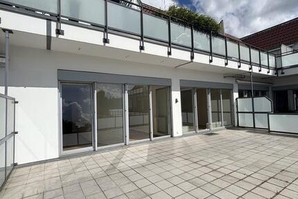 Über den Dächern von Bargteheide! Citywohnung * ca. 50 m² Dachterrasse * Fahrstuhl 3 zimmer