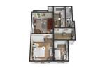 Etagenwohnung Hamburg Hamm - 3 Zimmer, 54 m&sup2;, 769&euro; | Angebot:26289860