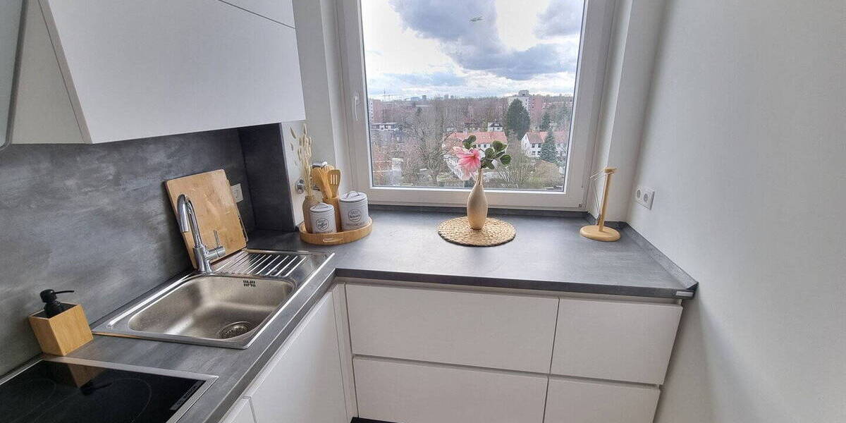 Etagenwohnung Hamburg Steilshoop - 2 Zimmer, 57 m&sup2;, 1.790&euro; | Angebot:26184432