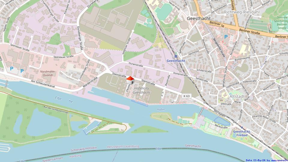 Etagenwohnung Geesthacht - 2 Zimmer, 66 m&sup2;, 1.100&euro; | Angebot:26490667