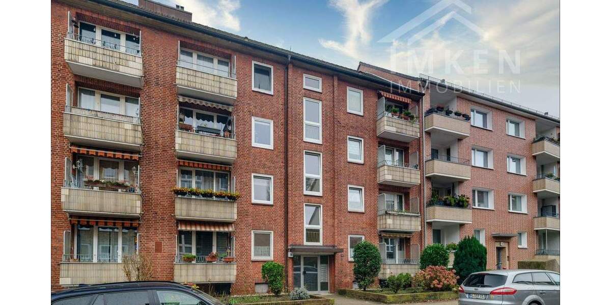 Etagenwohnung Hamburg Hamm - 2 Zimmer, 60 m&sup2;, 378.000&euro; | Angebot:25678890