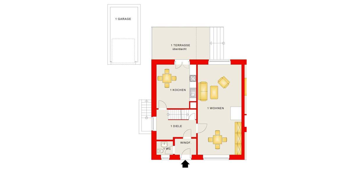 Doppelhaushälfte Bargteheide - 3 Zimmer, 111 m&sup2;, 299.000&euro; | Angebot:25704561