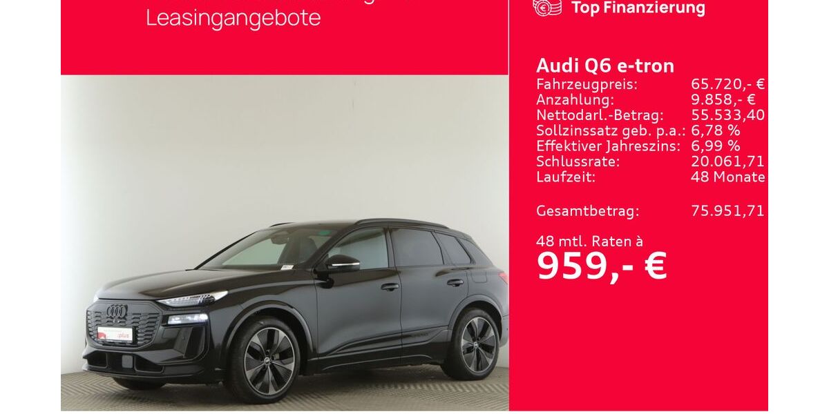 Audi Q6 e-tron 23.406 km 63.920 &euro; Seevetal 21217