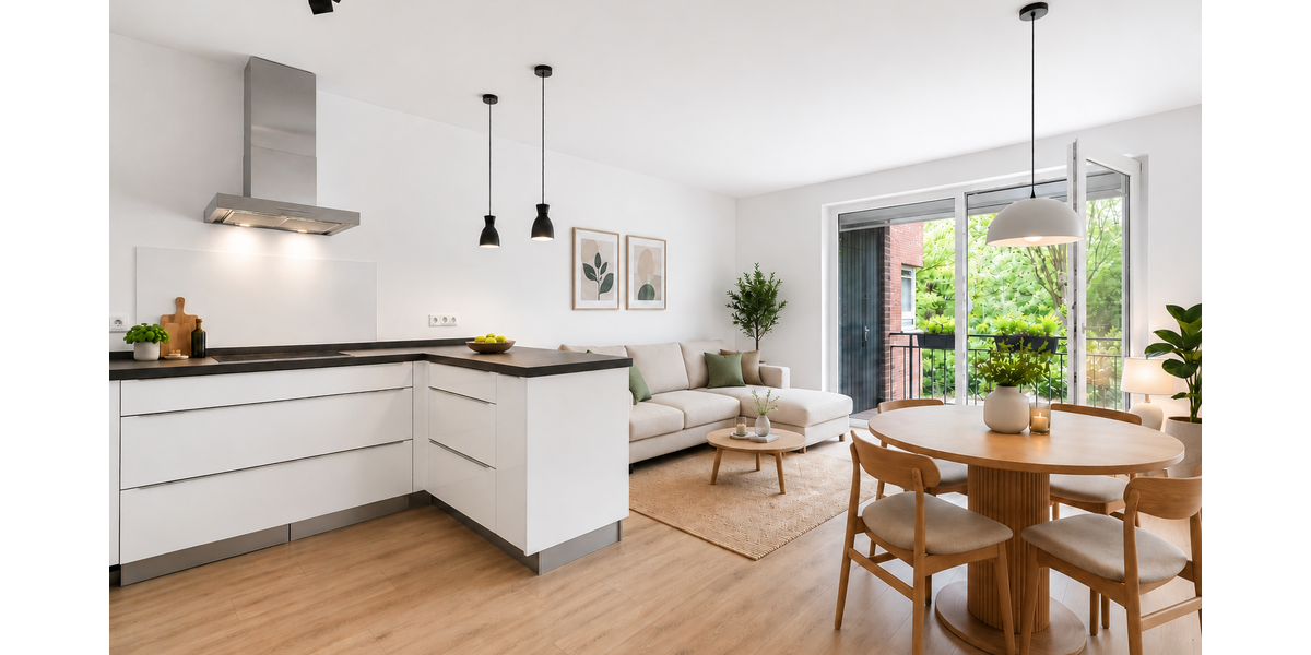 Etagenwohnung Hamburg Stellingen - 2 Zimmer, 54 m&sup2;, 390.000&euro; | Angebot:26890246