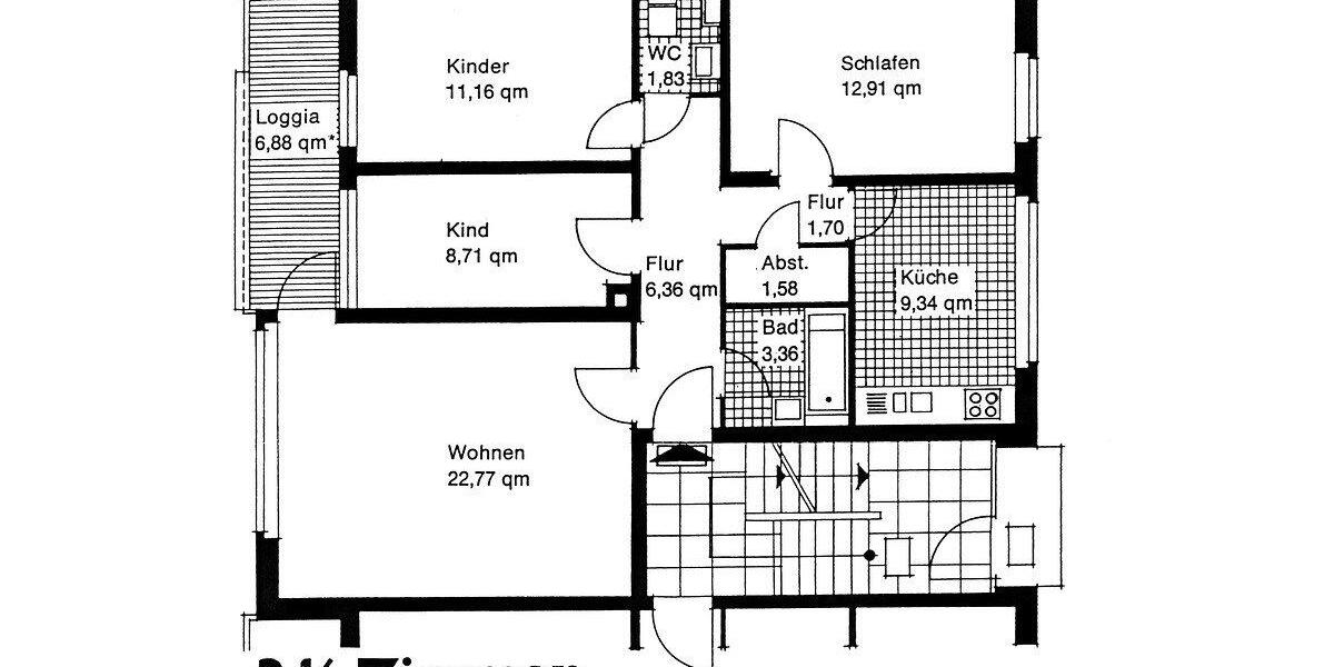 Hochparterre Glinde - 3.5 Zimmer, 83 m&sup2;, 309.000&euro; | Angebot:26665557