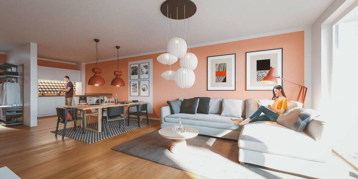 Etagenwohnung Rellingen - 3 Zimmer, 95 m&sup2;, 559.400&euro; | Angebot:25732099