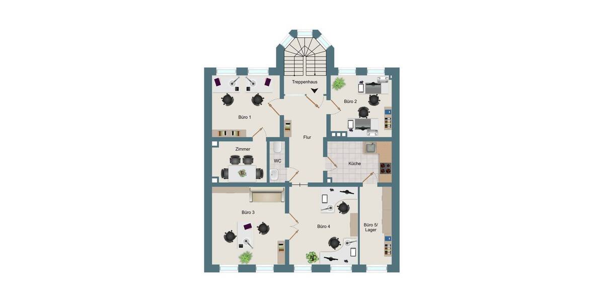 Gewerbeobjekt Hamburg Harburg - 6 Zimmer, 100 m&sup2;, 950&euro; | Angebot:25675973