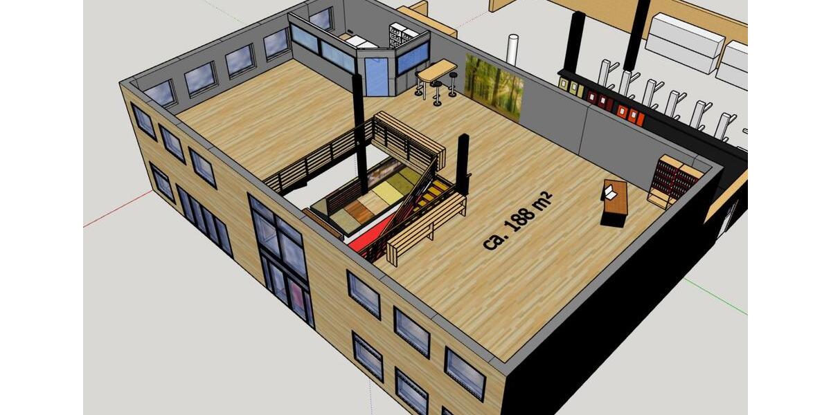 Moderne Gewerbeflächen BüroAusstellungLager zu vermieten zimmer