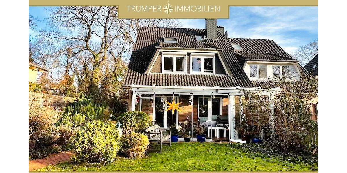 Großzügige Doppelhaushälfte mit Wintergarten in Volksdorf 6 zimmer