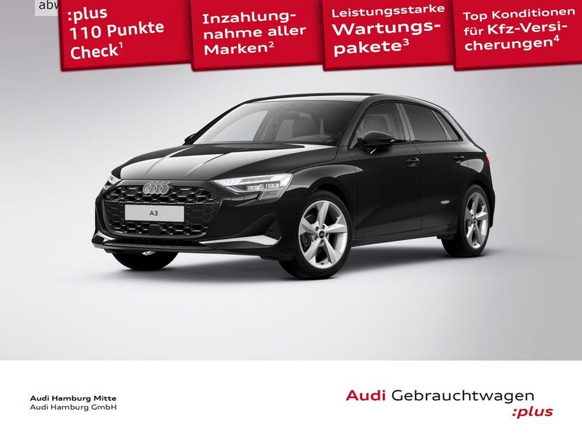 Audi A3 1.890 km 37.710 € Hamburg 22529