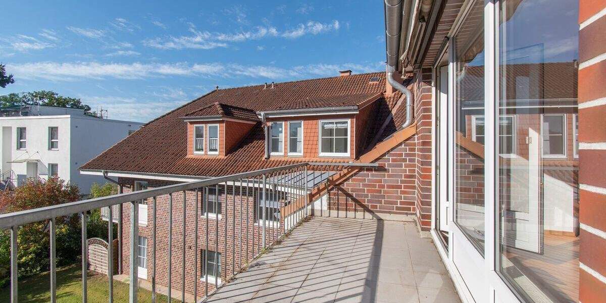 Ruhige Wohnlage in Norderstedt - Attraktive 3 Zimmer Dachgeschosswohnung mit Balkon 3 zimmer