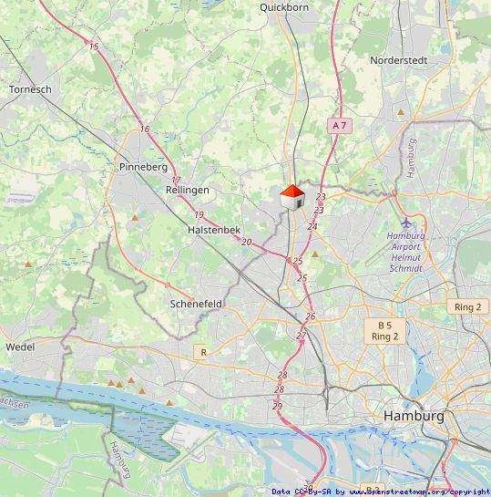 Vermietete Eigentumswohnung in Hamburg-Schnelsen 3 zimmer