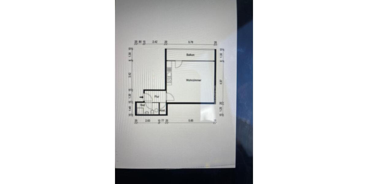 Etagenwohnung Hamburg Langenhorn - 1 Zimmer, 42 m&sup2;, 136.000&euro; | Angebot:27232072