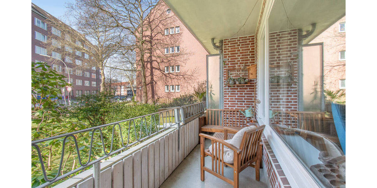 Etagenwohnung Hamburg Hoheluft-West - 2 Zimmer, 60 m&sup2;, 390.000&euro; | Angebot:25927415
