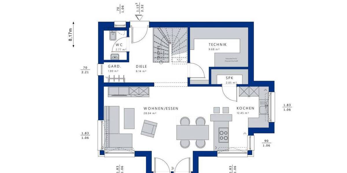 Einfamilienhaus Hamburg Poppenbüttel - 4 Zimmer, 135 m&sup2;, 788.600&euro; | Angebot:26867332