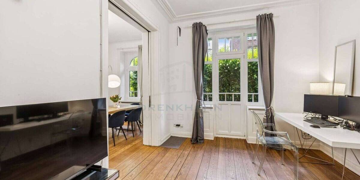 Etagenwohnung Hamburg Hoheluft-Ost - 4 Zimmer, 103 m&sup2;, 995.000&euro; | Angebot:26796841