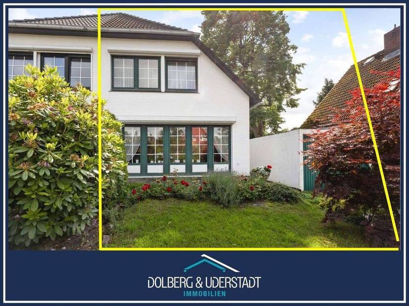 Doppelhaushälfte in ruhiger Wohnlage mit Garten in Oldenfelde