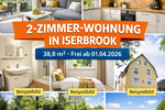 Helle 2-Zimmer-DG Wohnung in Iserbrook gut angebunden von Privat 2 zimmer