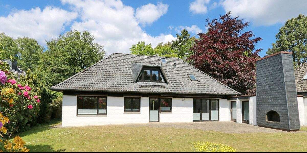 Charmantes Architektenhaus mit Garage auf großem Grundstück in Hamburg-Duvenstedt 4 zimmer