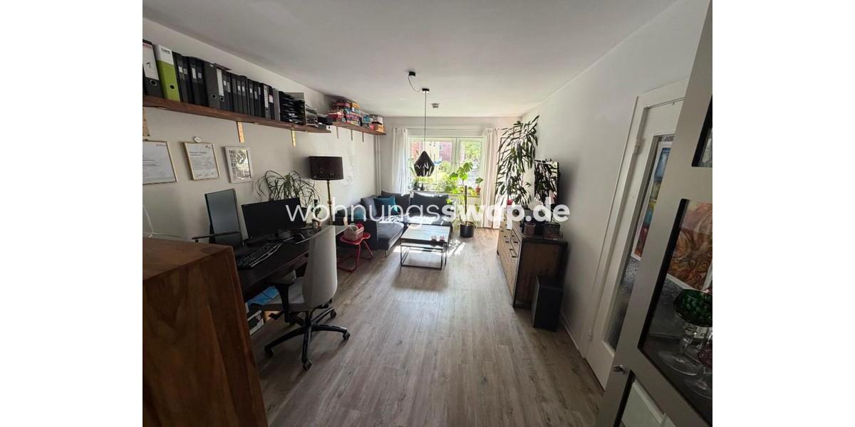 Etagenwohnung Hamburg Barmbek-Nord - 2 Zimmer, 55 m&sup2;, 600&euro; | Angebot:26633001
