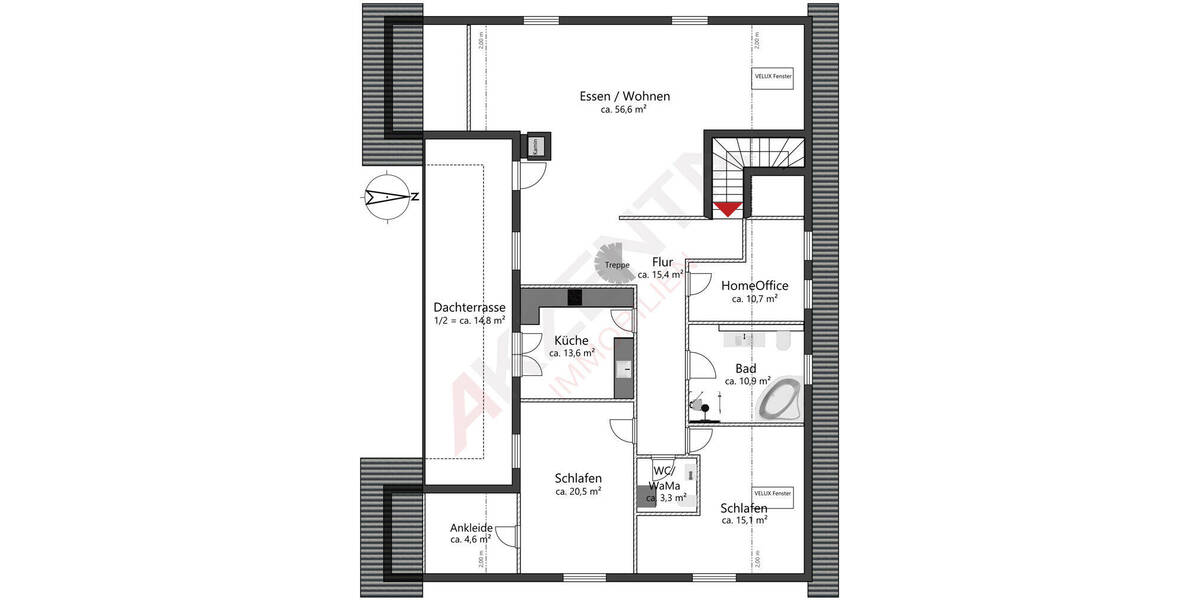 Doppelhaushälfte Hollenstedt / Ochtmannsbruch Ochtmannsbruch - 4 Zimmer, 136 m&sup2;, 449.000&euro; | Angebot:26410307