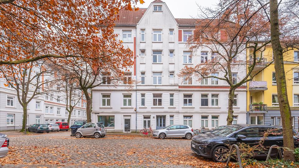 Erdgeschoßwohnung Hamburg Winterhude - 1 Zimmer, 35 m&sup2;, 480&euro; | Angebot:26423822