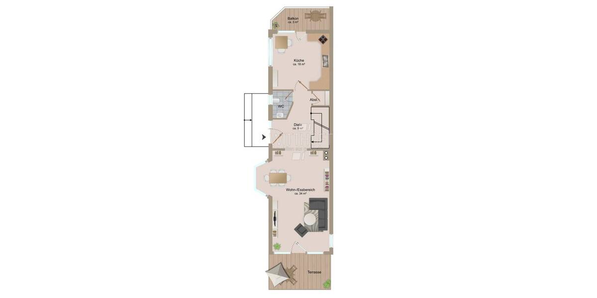 Doppelhaushälfte Hamburg-Sasel Poppenbüttel - 5 Zimmer, 125 m&sup2;, 780.000&euro; | Angebot:26730949