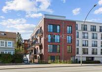 Erstbezug: barrierefreie 1 Zimmerwohnung mit Balkon und Top Ausstattung zentral in Hummelsbüttel